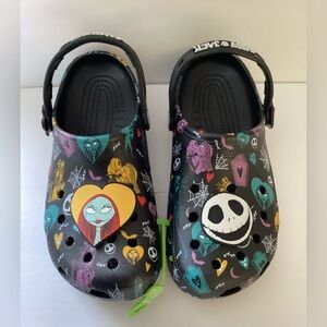 Nightmare Before Christmas Disney Clogs.  Size Women 11
